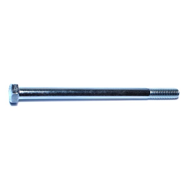 Midwest Fastener Grade 5, 3/8"-16 Hex Head Cap Screw, Zinc Plated Steel, 5-1/2 in L, 50 PK 54387 - main